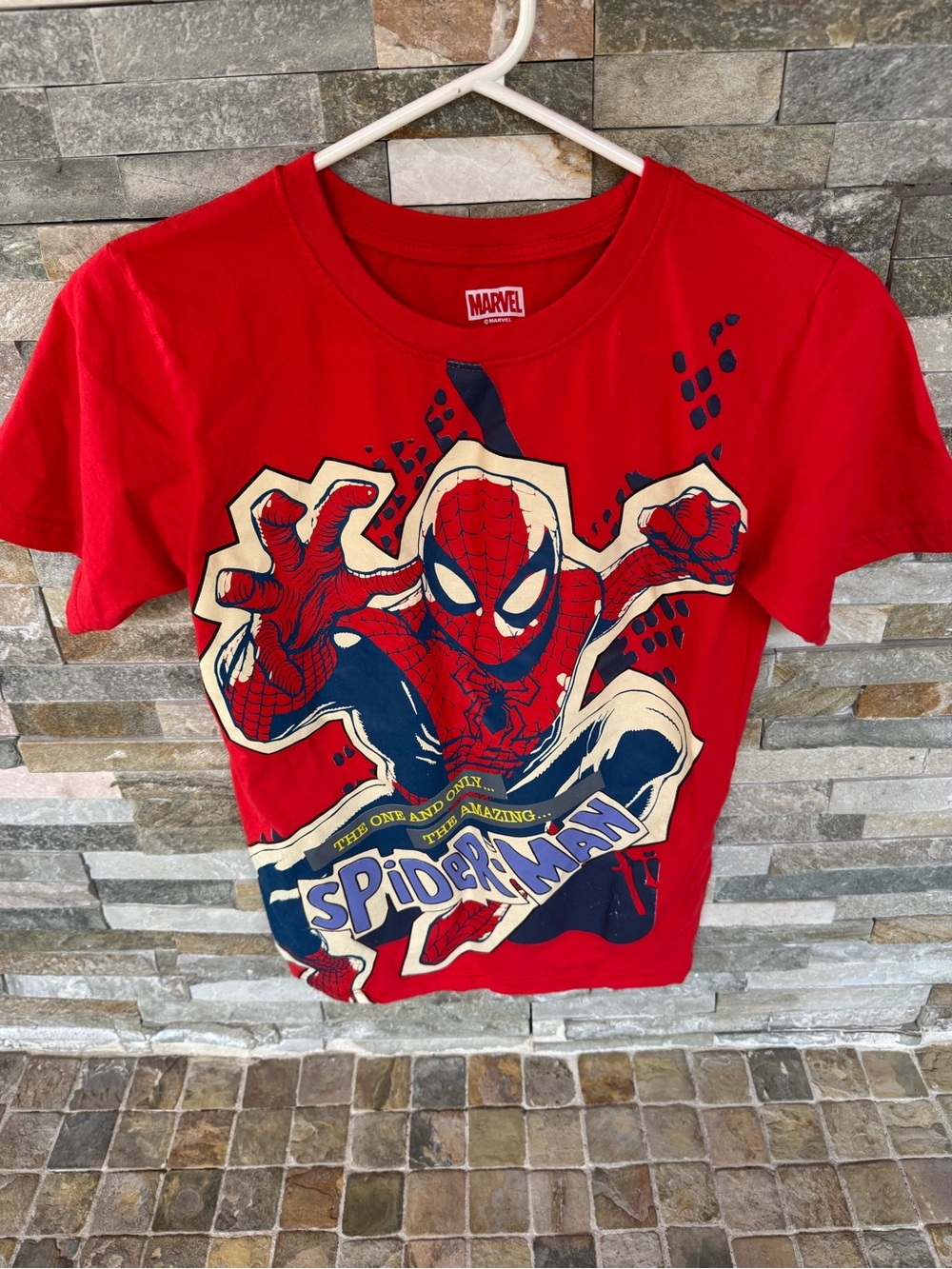 New with tags Marvel Red Spider-Man Graphic Tee for Kids